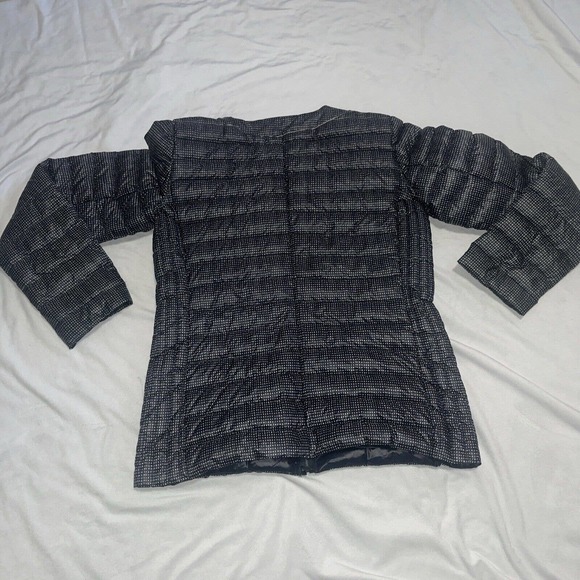 Devernois, French Black and Gray Women's Puffer Jacket - Picture 7 of 10